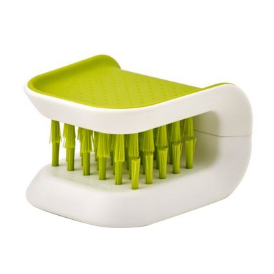 Chrt Kitchen Scrub Brush Non-Slip Blade Brush Knife Cleaning Cutlery Silverware  Washer Knife Sponge Scrub Cleaning Brush