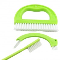 Customised Grout Cleaner Brush, Tile Brush with Nylon Bristles, Great Use for Deep Cleaning Bathroom, Kitchen